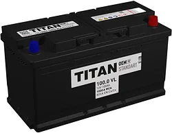 Автомобильный аккумулятор Titan Standart R+ (100Ah)