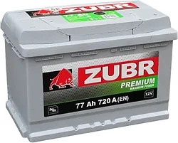 Автомобильный аккумулятор Zubr R+ 1014099 (77Ah)