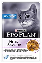 Purina Pro Plan (0.085 кг) 1 шт. NutriSavour Housecat with Turkey in jelly