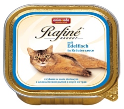 Animonda Rafine Ragout для кошек с деликатесной рыбой в соусе из трав (0.1 кг) 1 шт.