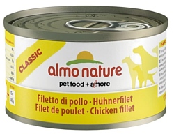 Almo Nature (0.095 кг) 1 шт. Classic Adult Dog Chicken Fillet