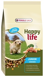 Happy life (10 кг) Junior with Chicken