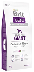 Brit Care Adult Giant Breed Salmon & Potato (12 кг)