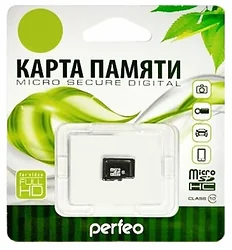 Карта памяти Perfeo microSDHC PF8GMCSH10ES 8GB Карта памяти Perfeo microSDHC PF8GMCSH10ES 8GB