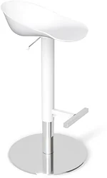 Sheffilton SHT-ST19/S128 (белый/хром/белый муар)