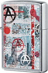 Zippo Anarchy Design 49662