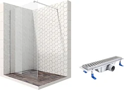 Душевая перегородка Ambassador Set 15031104-ST2