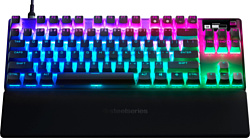 Клавиатура SteelSeries Apex Pro TKL 2023 нет, кириллицы