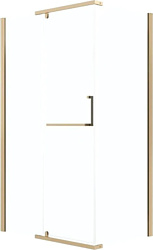 Душевой уголок Grossman Pragma 100x90x195 120.K33.03.1090.32.00 (золото сатин/стекло прозрачное)