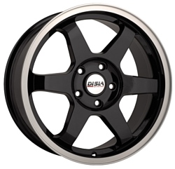 Disla JDM 8x18/4x108 D72.6 ET40 Black Diamond