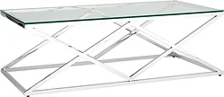 Журнальный столик Stool Group Инсигния 120x60 (серебро) Журнальный столик Stool Group Инсигния 120x60 (серебро)