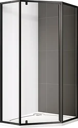 Душевой уголок Cezares Eco-O-P-1-90-C-Nero