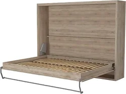 Кровать Макс Стайл Wave 18мм 160x200 (дуб бардолино натуральный Н1145 ST10)