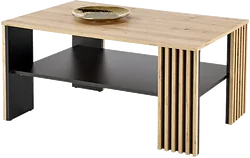 Журнальный столик Halmar Femina (дуб артизан/черный)