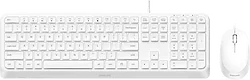 Набор клавиатуры и мыши Philips SPT6207W/87