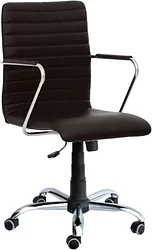 Кресло SitUp Task Chrome (черный)