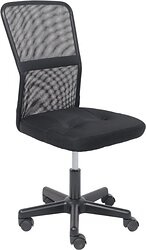 Кресло AksHome Type (ткань-сетка, черный/черный)