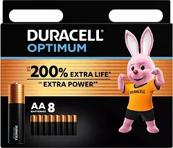 Duracell Optimum AA/LR6 MN 1500/8 Alkaline 1.5V (8шт)