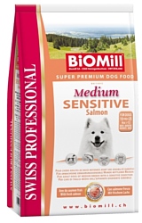 Biomill Swiss Professional Medium Sensitive Salmon (3 кг)