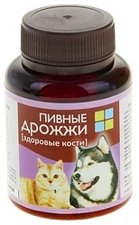 Вака Пивные дрожжи с кальцием Здоровые Кости