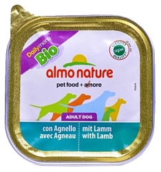 Almo Nature DailyMenu Bio Pate Adult Dog Lamb (0.1 кг) 1 шт.