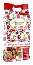 Indian Cat Litter Natural Springtime Flowers 5кг
