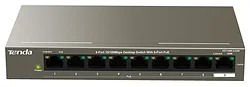 Коммутатор (switch) Tenda TEF1109P-8-63W Коммутатор (switch) Tenda TEF1109P-8-63W