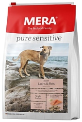 Mera (4 кг) Pure Sensitive с лососем и рисом для взрослых собак