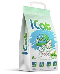 iCat с ароматом зеленого сада 5кг