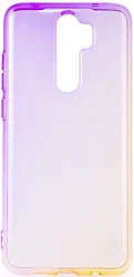 Case Gradient Dual для Xiaomi Redmi Note 8 Pro (фиолетово-золотой)