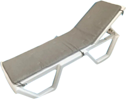 Импласт Пластиковый раскладной с матрасом