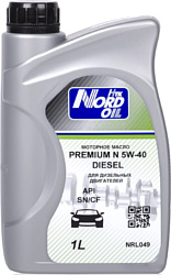 Nord Oil Premium N dizel 5W-40 SN/CF 1л