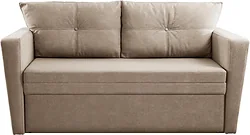 Прямой диван Brioli Пино К двухместный (рогожка, J2 бежевый)