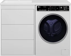 Тумба под умывальник Brevita Grafit 60 GRA-01060-023Я (левый, белый)