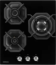 Газовая варочная панель Krona Albero 45 BL Газовая варочная панель Krona Albero 45 BL