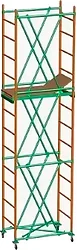 Лестница Тапанар вышка-тура Спектр-12 1.2x0.7x4.7