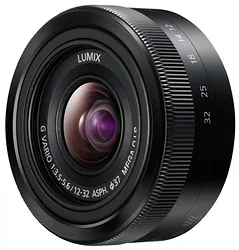 Объектив Panasonic 12-32mm f/3.5-5.6 Aspherical O.I.S. (H-FS12032) Объектив Panasonic 12-32mm f/3.5-5.6 Aspherical O.I.S. (H-FS12032)