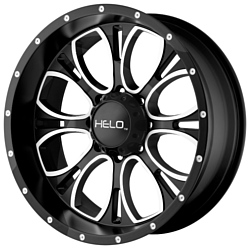 Helo HE879 9x20/6x139.7 D106.25 ET18 Gloss Black Machined And Milled