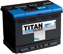 Titan EuroSilver 74 R низкий (74Ah)