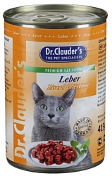 Dr. Clauder's Premium Cat Food консервы с печенью (0.415 кг) 20 шт.