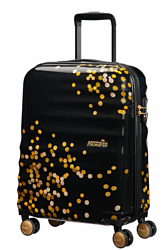 American Tourister Wavebreaker Black/Gold 55 см