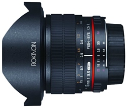 Rokinon 8mm f/3.5 Fisheye HD Canon EF (HD8M-C)"