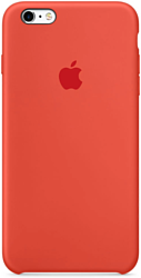 Apple Silicone Case для iPhone 6 Plus/6s Plus (оранжевый)
