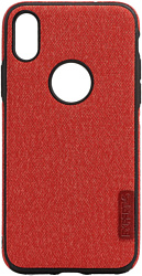 EXPERTS Textile Tpu для Apple iPhone X/XS (красный)