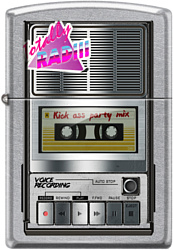 Зажигалка Zippo Street Chrome 207_recorder Зажигалка Zippo Street Chrome 207_recorder