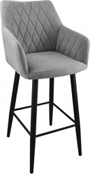 Гальваник Диаманте (эмаль черный муар/Candy Grey)