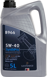 Senfineco SynthPro 5W-40 API SN ACEA A3/B4, 5л