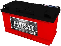 Автомобильный аккумулятор Русбат Евро 760А / 6СТ-90 (90Ah)
