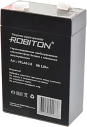 Аккумулятор для ибп Robiton VRLA6-2.8  Ач