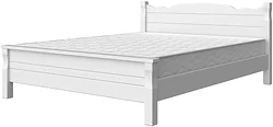 Кровать Bravo Мебель Мюнхен 160x200 (белый античный)
